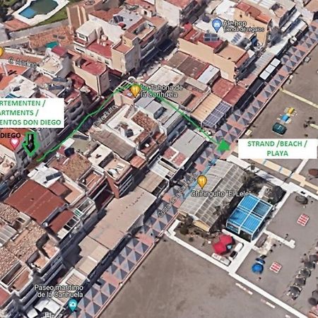 Precioso Estudio Junto Al Mar, Apartamentos Don Diego En La Carihuela Torremolinos Ngoại thất bức ảnh